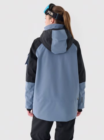 4F Ski-/snowboardjas blauw/zwart