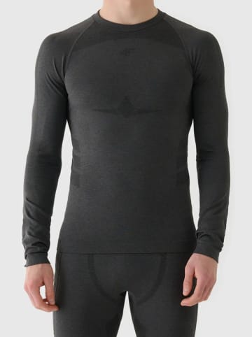 4F Podkoszulek funkcyjny w kolorze szarym