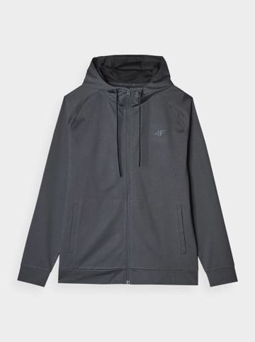 4F Sweatjacke in Grau