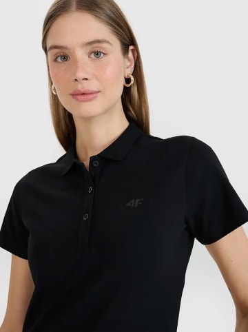4F Poloshirt in Schwarz
