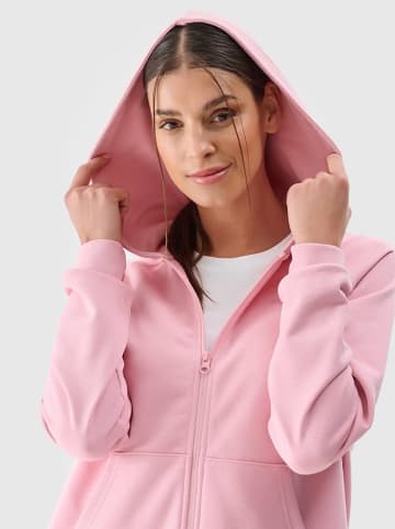 4F Sweatjacke in Rosa