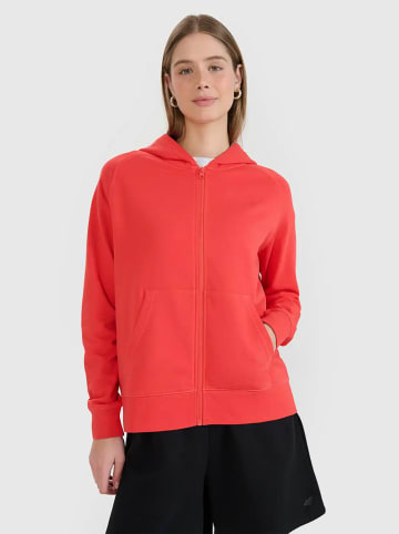 4F Bluza w kolorze czerwonym