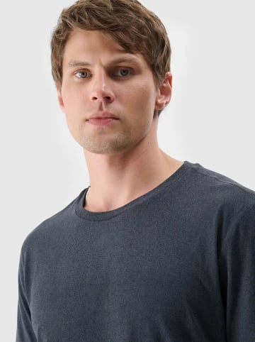 4F Koszulka sportowa w kolorze antracytowym