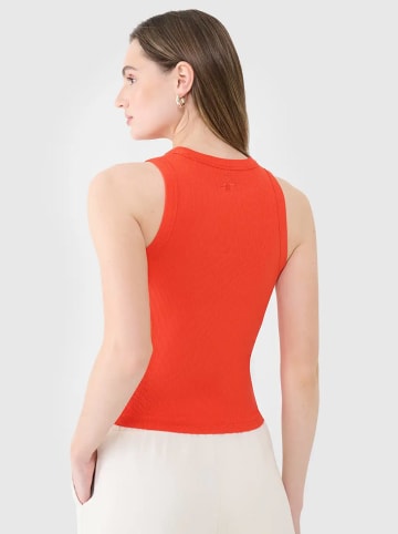 4F Top w kolorze czerwonym