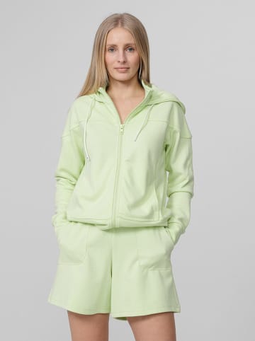 4F Sweatvest lichtgroen