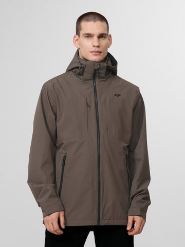 4F Kurtka funkcyjna w kolorze brązowym