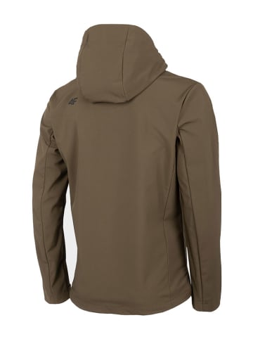 4F Softshelljacke in Hellbraun