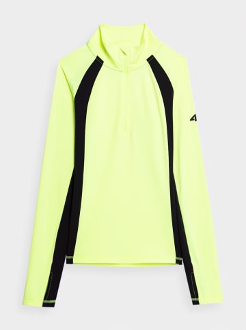 4F Thermounterhemd in Limette/ Schwarz