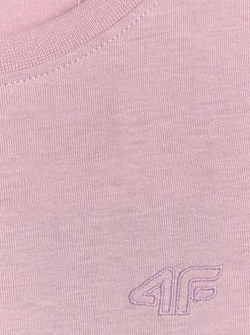 4F Koszulka w kolorze jasnoróżowym