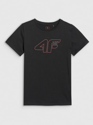 4F Shirt in Schwarz