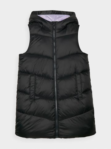 4F Doorgestikte bodywarmer zwart