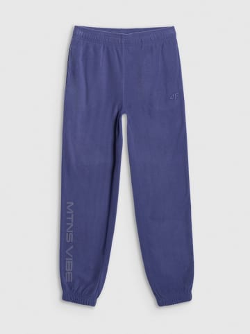 4F Fleece broek blauw