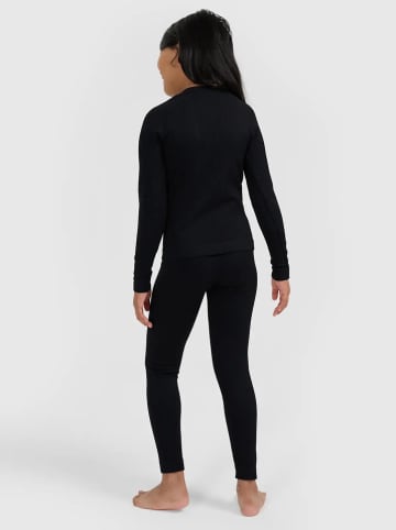 4F 2-delige thermo-ondergoedset zwart