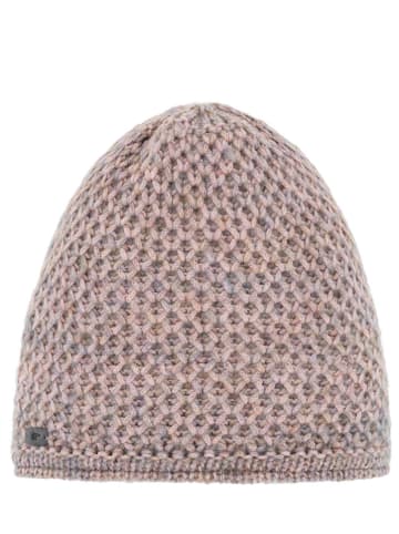 Eisbär Mütze "Tula" in Rosa/ Grau
