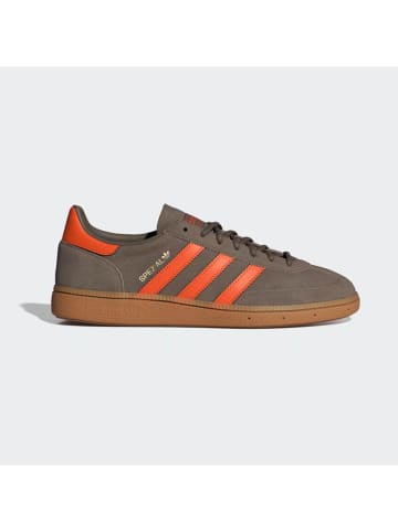adidas Leder-Sneakers "Handball Spezial" in Braun