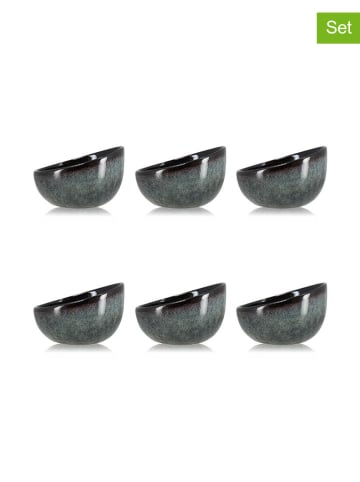 Ogo Living 6-delige set: kommen antraciet