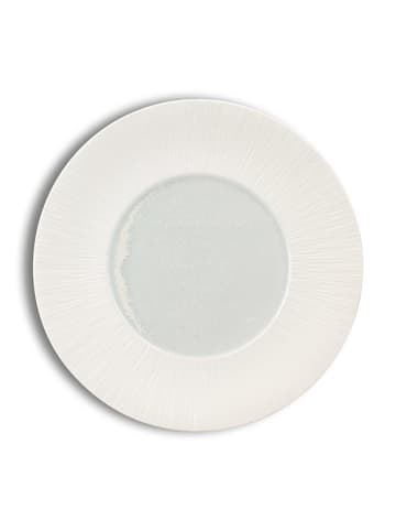 Ogo Living 6er-Set: Platzteller "Urus" in Weiß/ Mint - Ø 31 cm