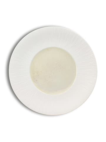 Ogo Living 6er-Set: Platzteller "Urus" in Weiß/ Beige - Ø 31 cm