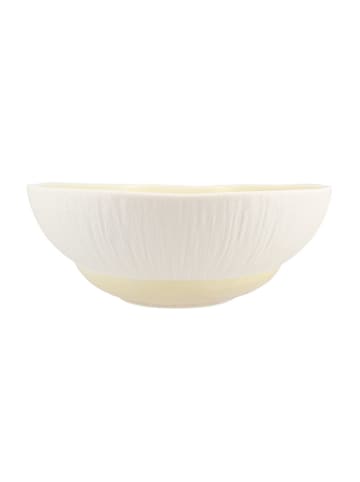 Ogo Living 6-delige set: soepborden "Urus" wit/beige - Ø 20 cm