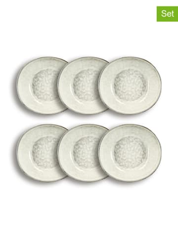 Ogo Living 6er-Set: Schüsseln in Beige - Ø 21 cm