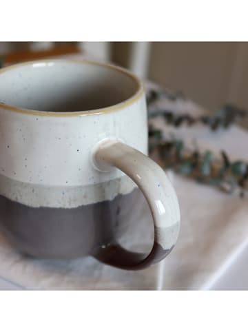 Ogo Living 6er-Set: Jumbotassen "Riga" in Grau - 440 ml