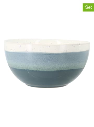 Ogo Living 6er-Set: Schalen "Riga" in Blau - 570 ml