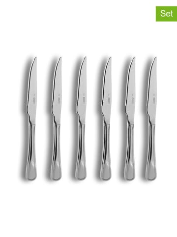 Ogo Living 6er-Set: Edelstahl-Steakmesser "Filla" - (L)22 cm