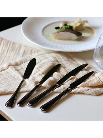 Ogo Living 6-delige set: roestvrijstalen dessertmessen "Filla" - (L)20 cm