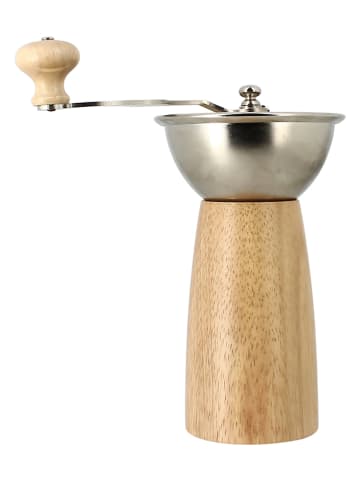 Ogo Living Młynek w kolorze jasnobrązowym do kawy - 20,5 x 24 x 11,5 cm