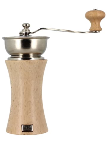 Ogo Living Młynek w kolorze jasnobrązowym do kawy - 10 x 21,5 x 8,5 cm