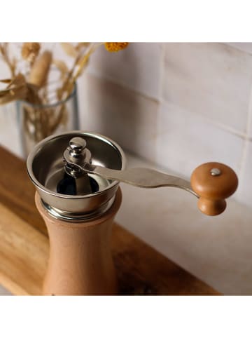 Ogo Living Kaffeemühle in Natur - (B)10 x (H)21,5 x (T)8,5 cm