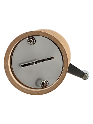 Ogo Living Nootmuskaatmolen naturel - (B)8,3 x (H)10,5 x (D)5,3 cm