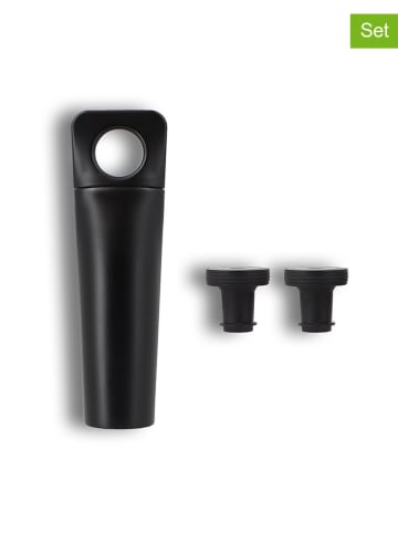 Ogo Living 3tlg. Wein-Set in Schwarz