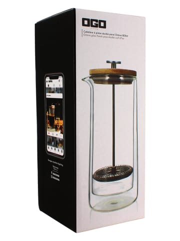 Ogo Living Koffiebereider lichtbruin - 800 ml