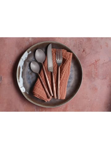 Ogo Living 2er-Set: Servietten in Rot - (L)40 x (B)40 cm