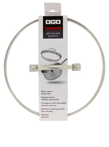 Ogo Living Pokrywka szklana - Ø 24 cm