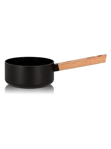 Ogo Living Rondel "Ector" w kolorze czarnym - Ø 16 cm