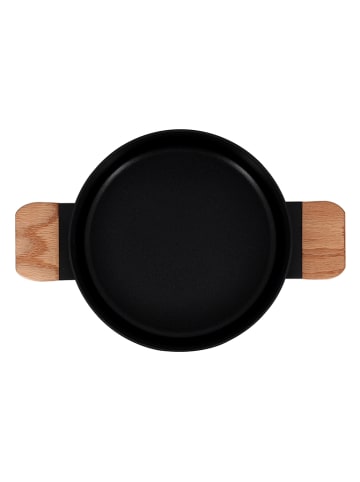 Ogo Living 2-częściowy zestaw "Ector" w kolorze czarnym - Ø 24 cm