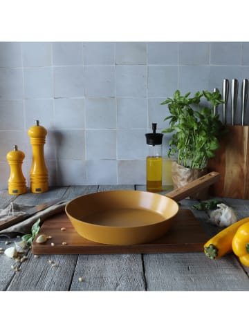 Ogo Living Pan "Ector" lichtbruin/oranje - Ø 24 cm