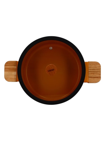 Ogo Living 2-delige set: pan met deksel "Ector" geel - Ø 24 cm