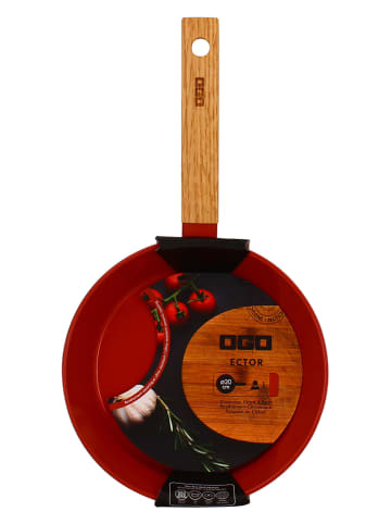 Ogo Living Patelnia "Ector" w kolorze czerwonym - Ø 20 cm