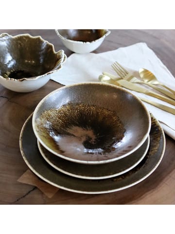 Ogo Living 6-delige set: soepborden bruin - Ø 21 cm