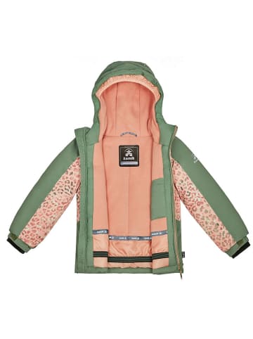 Kamik Ski-/snowboardjas "Darcey" kaki/abrikooskleurig