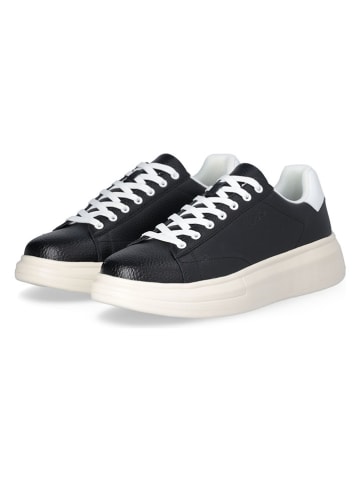 Liu Jo Leren sneakers zwart/wit