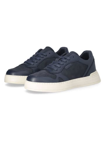 Liu Jo Leren sneakers donkerblauw