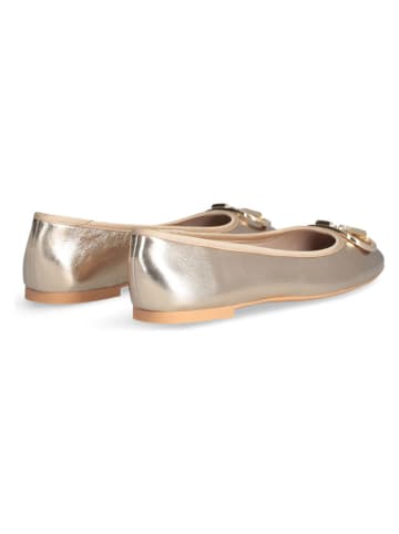 Liu Jo Leder-Ballerinas "Dafne" in Gold