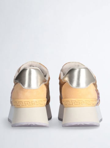Liu Jo Sneakers in Orange/ Hellbraun/ Lila