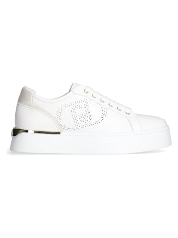 Liu Jo Leder-Sneakers "Pretty" in Weiß