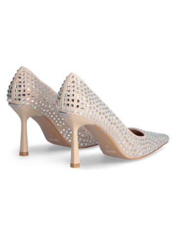 Liu Jo Leren pumps beige