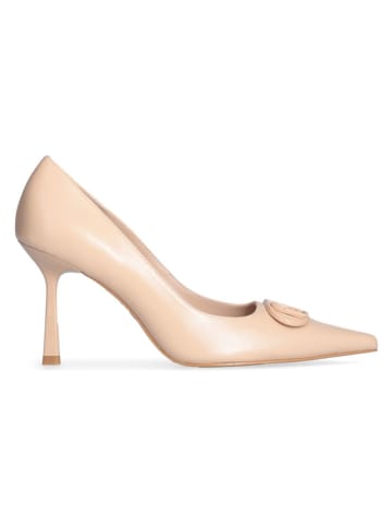 Liu Jo Leder-Pumps in Beige